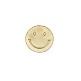 Gouden Smiley Broche