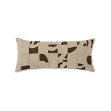 Natural patched cushion