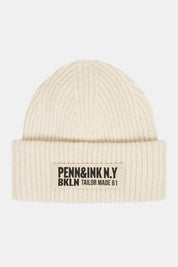 W24B284 beanie - cream