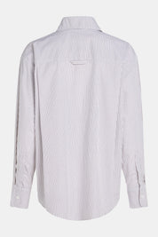 W24Z688 blouse stripe - bizon white