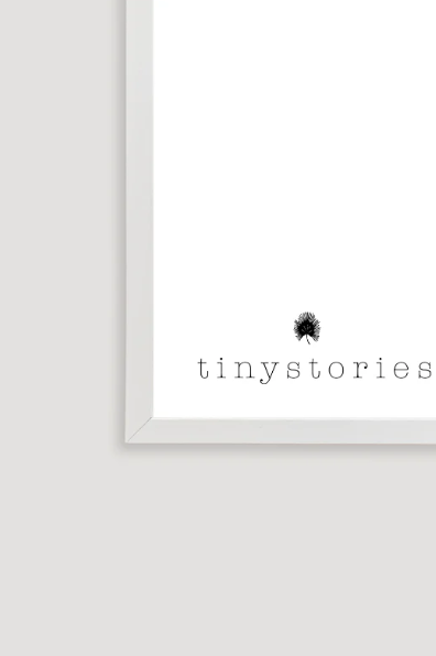 White wood frame 50cm x 70cm